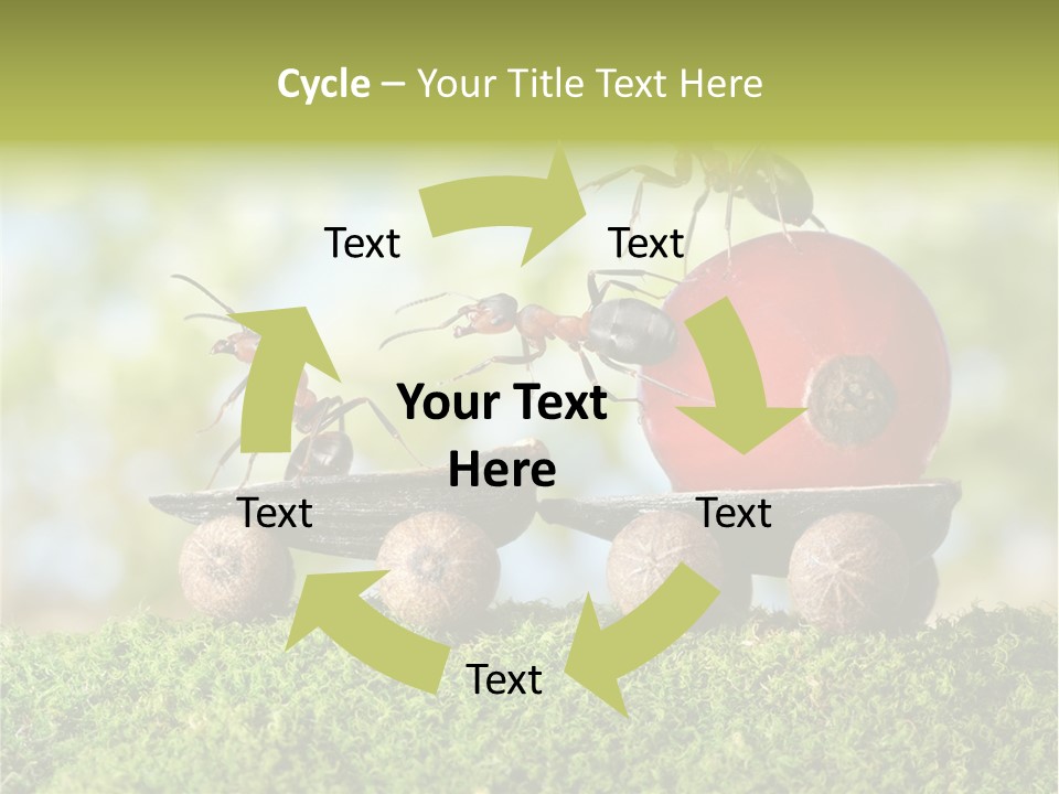 Juicy Vehicle Semitruck PowerPoint Template