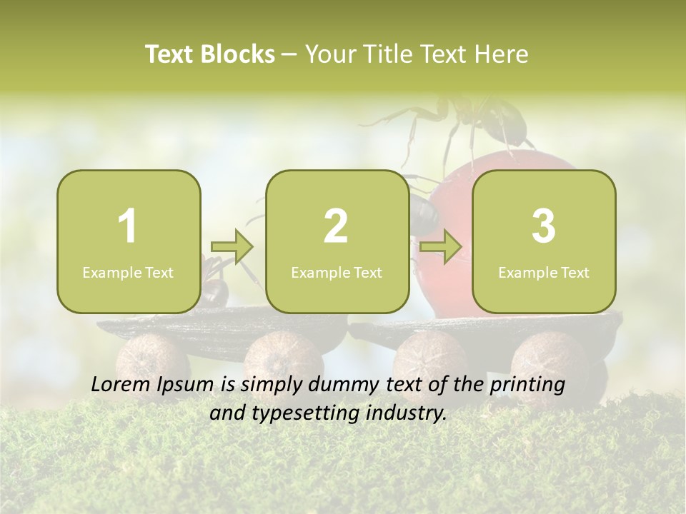 Juicy Vehicle Semitruck PowerPoint Template