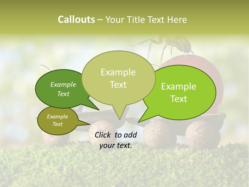 Juicy Vehicle Semitruck PowerPoint Template