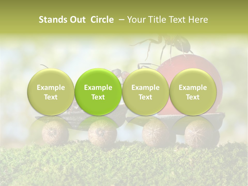 Juicy Vehicle Semitruck PowerPoint Template