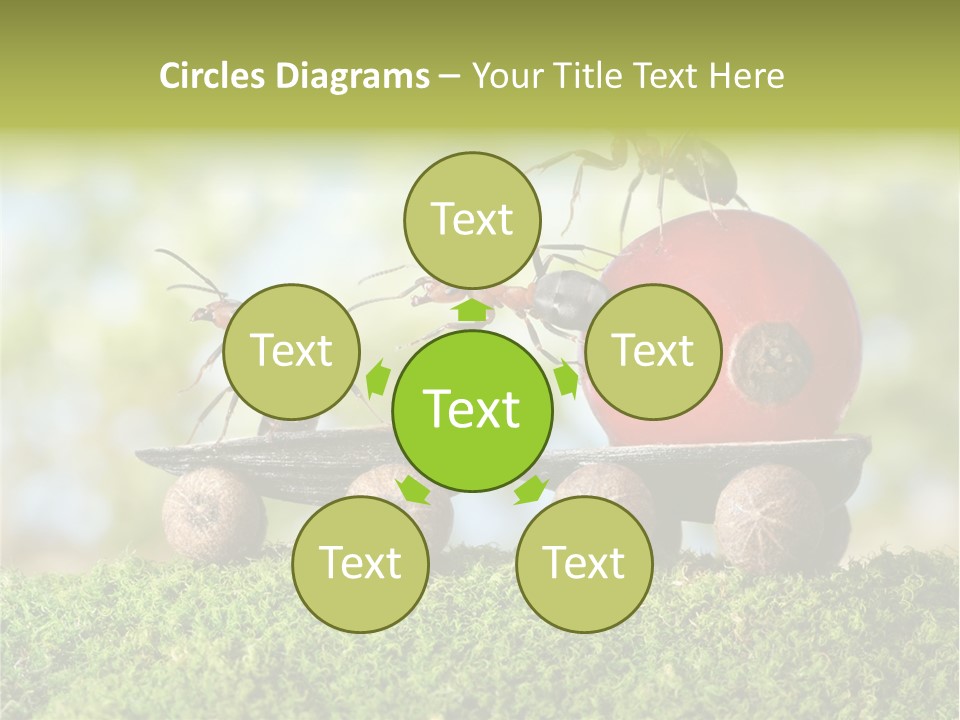 Juicy Vehicle Semitruck PowerPoint Template