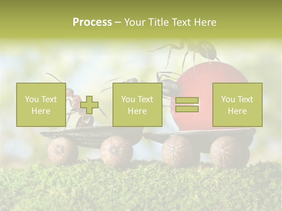 Juicy Vehicle Semitruck PowerPoint Template