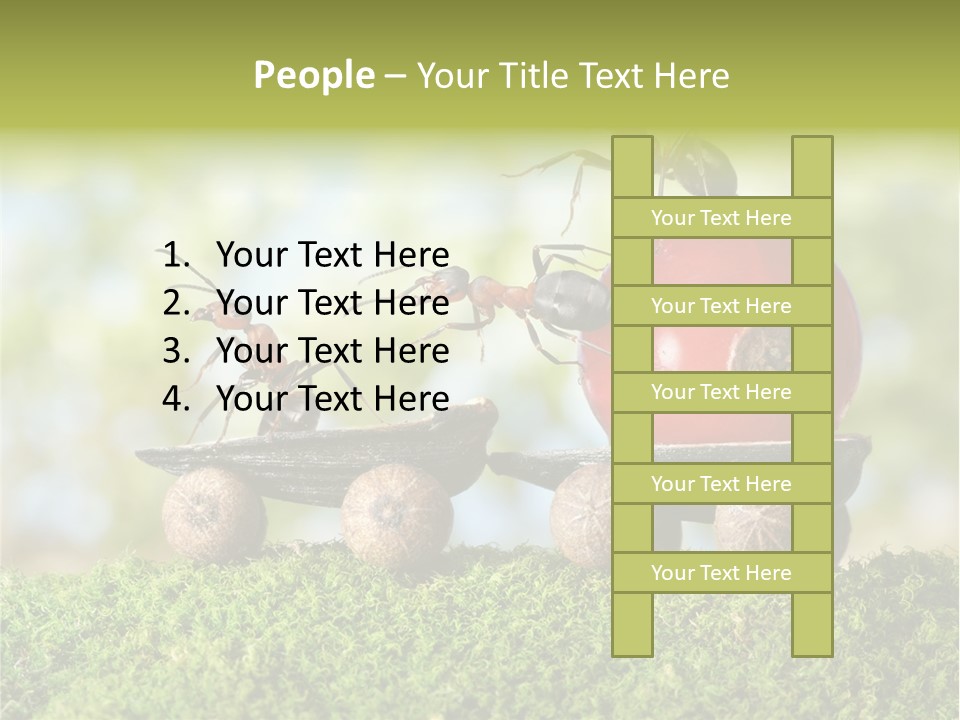 Juicy Vehicle Semitruck PowerPoint Template