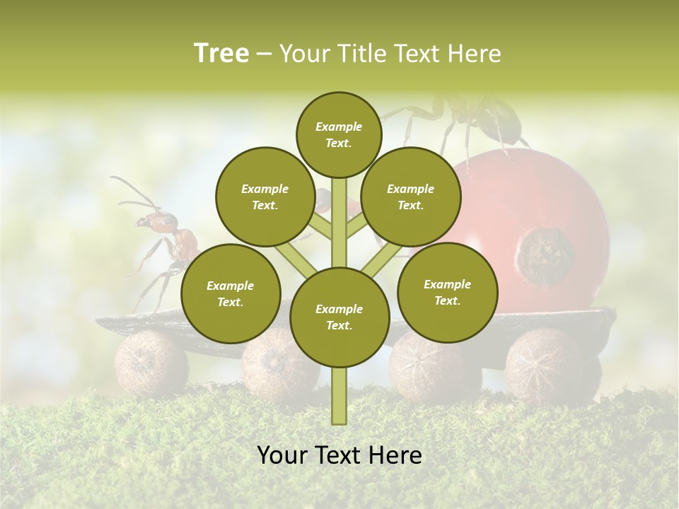 Juicy Vehicle Semitruck PowerPoint Template