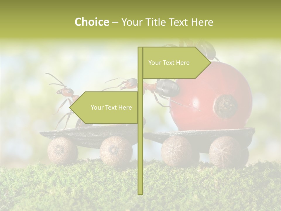 Juicy Vehicle Semitruck PowerPoint Template