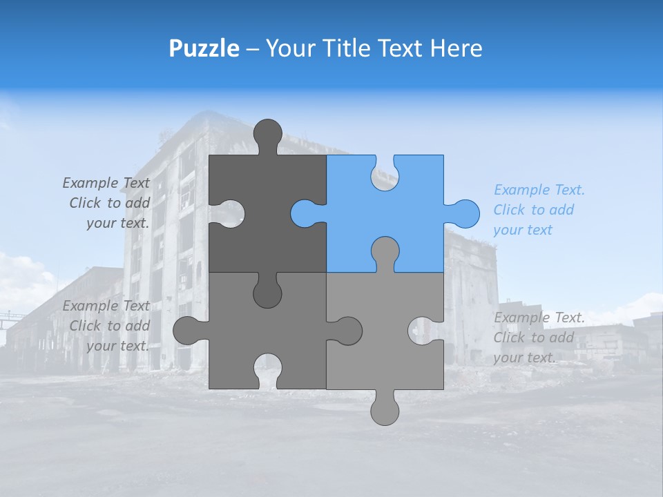 Retro Factory Built PowerPoint Template