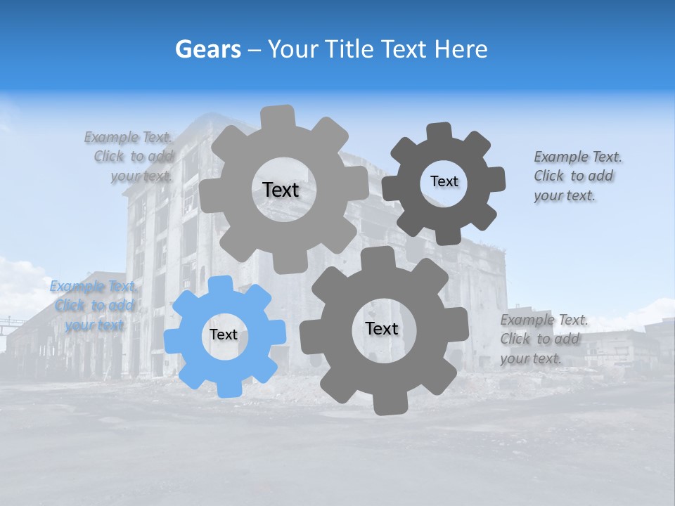 Retro Factory Built PowerPoint Template