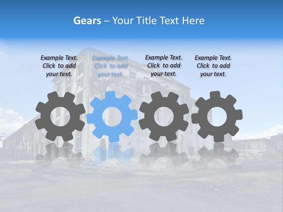 Retro Factory Built PowerPoint Template