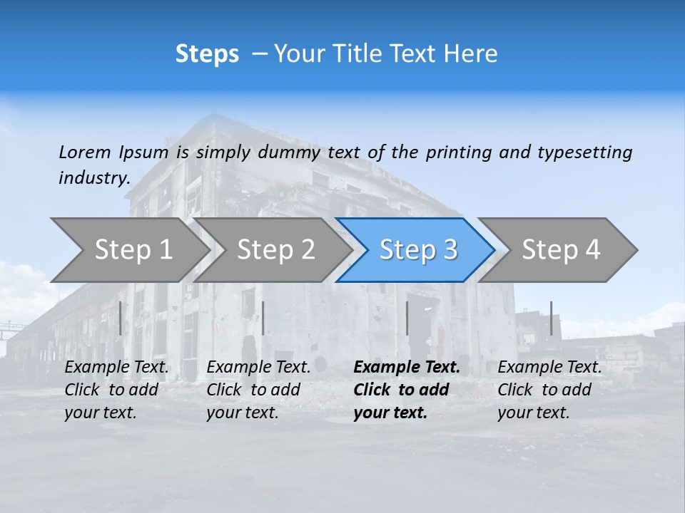 Retro Factory Built PowerPoint Template