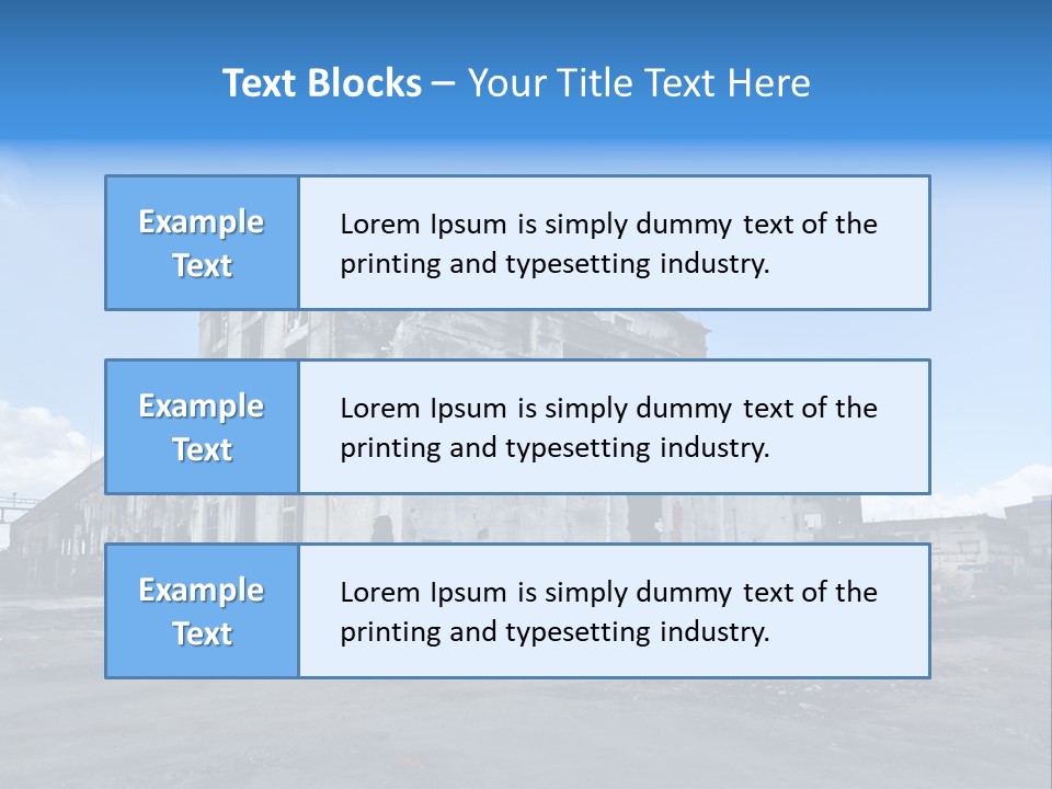 Retro Factory Built PowerPoint Template