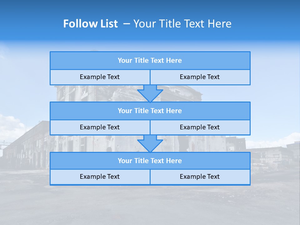 Retro Factory Built PowerPoint Template