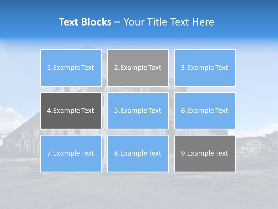 Retro Factory Built PowerPoint Template
