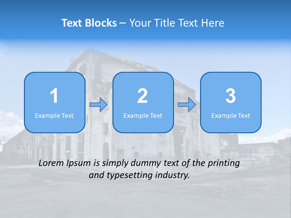 Retro Factory Built PowerPoint Template