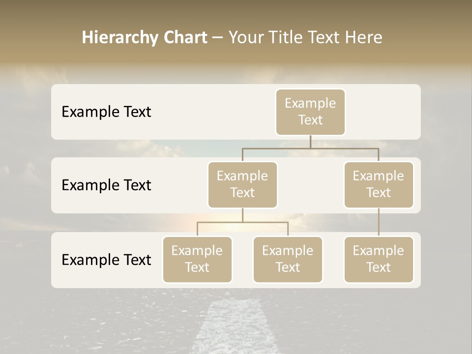 Spring Blue Blur PowerPoint Template