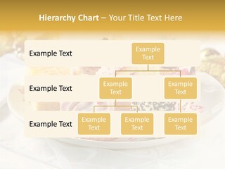 Decorated Dessert Custard PowerPoint Template