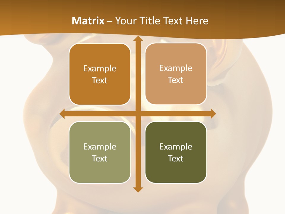 Penny Bank Piggybank Currency PowerPoint Template