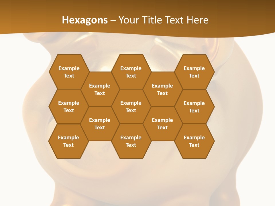 Penny Bank Piggybank Currency PowerPoint Template