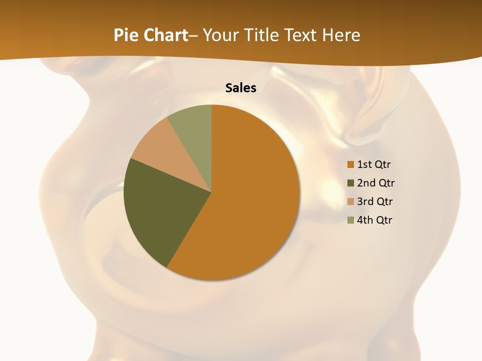Penny Bank Piggybank Currency PowerPoint Template