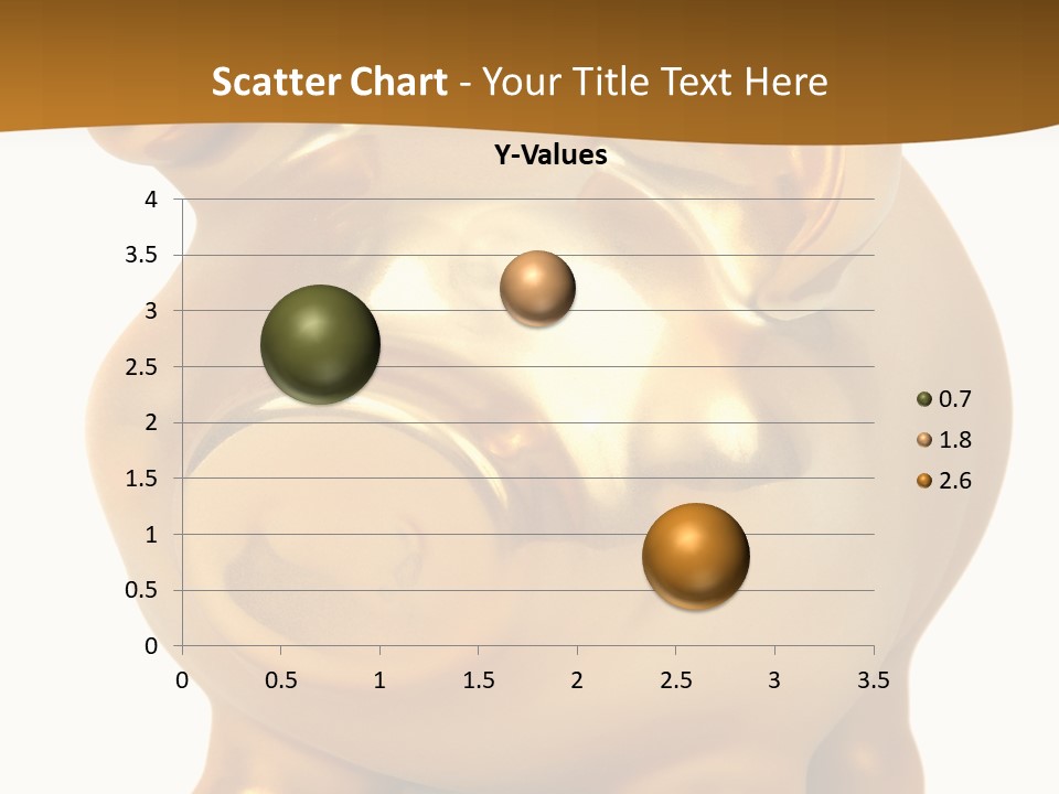 Penny Bank Piggybank Currency PowerPoint Template