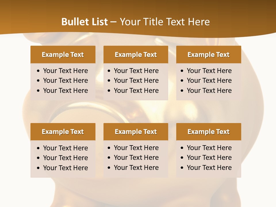 Penny Bank Piggybank Currency PowerPoint Template