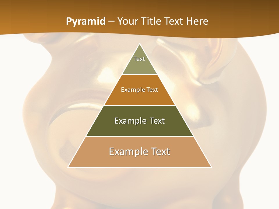 Penny Bank Piggybank Currency PowerPoint Template