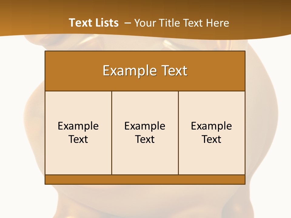 Penny Bank Piggybank Currency PowerPoint Template