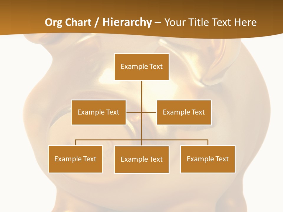 Penny Bank Piggybank Currency PowerPoint Template
