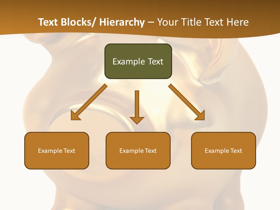 Penny Bank Piggybank Currency PowerPoint Template