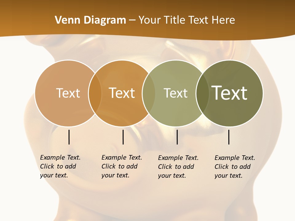 Penny Bank Piggybank Currency PowerPoint Template