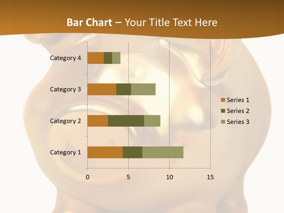 Penny Bank Piggybank Currency PowerPoint Template