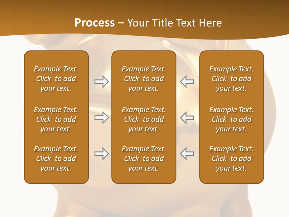 Penny Bank Piggybank Currency PowerPoint Template