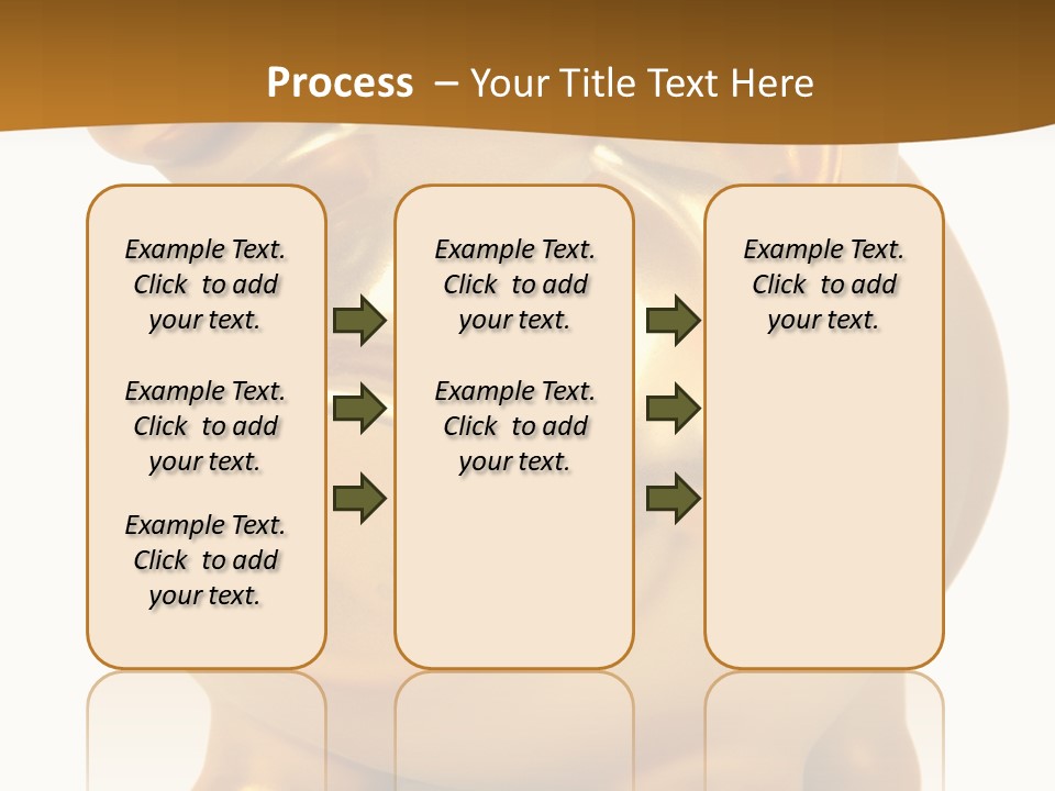 Penny Bank Piggybank Currency PowerPoint Template