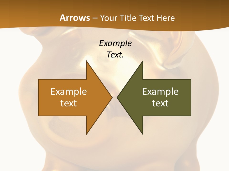 Penny Bank Piggybank Currency PowerPoint Template