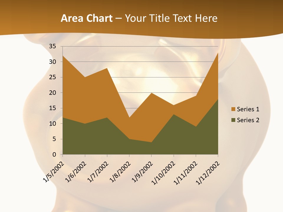 Penny Bank Piggybank Currency PowerPoint Template