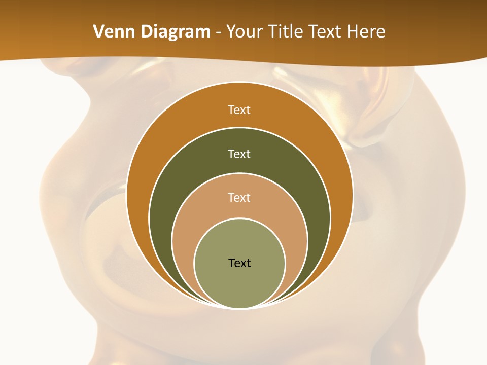 Penny Bank Piggybank Currency PowerPoint Template