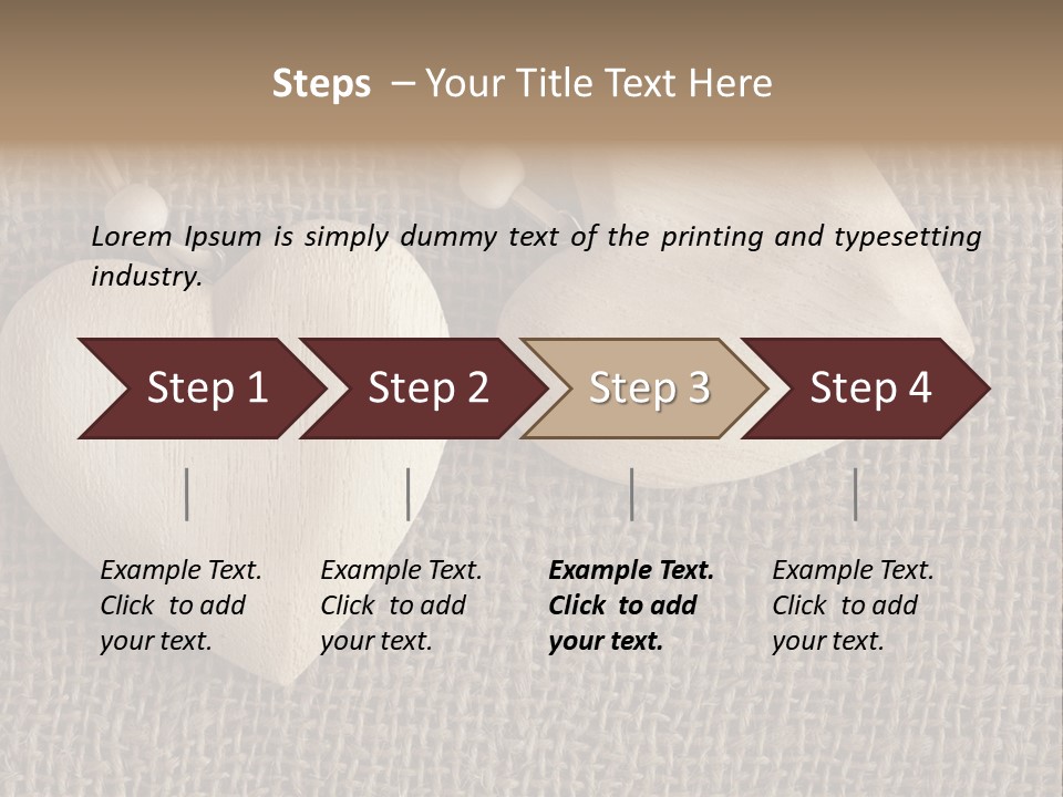Romantic Nobody Copy PowerPoint Template