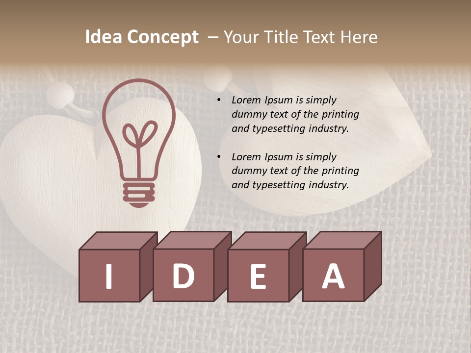 Romantic Nobody Copy PowerPoint Template