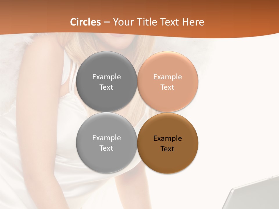 Anglo Peace Angel PowerPoint Template