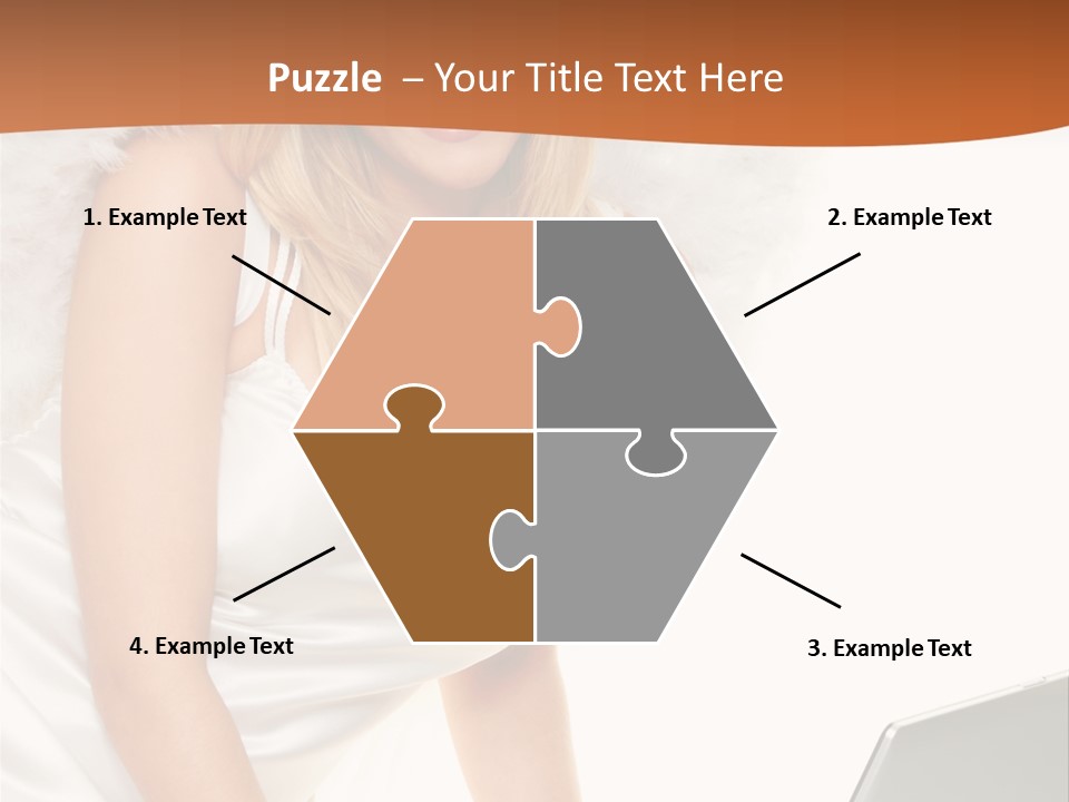 Anglo Peace Angel PowerPoint Template