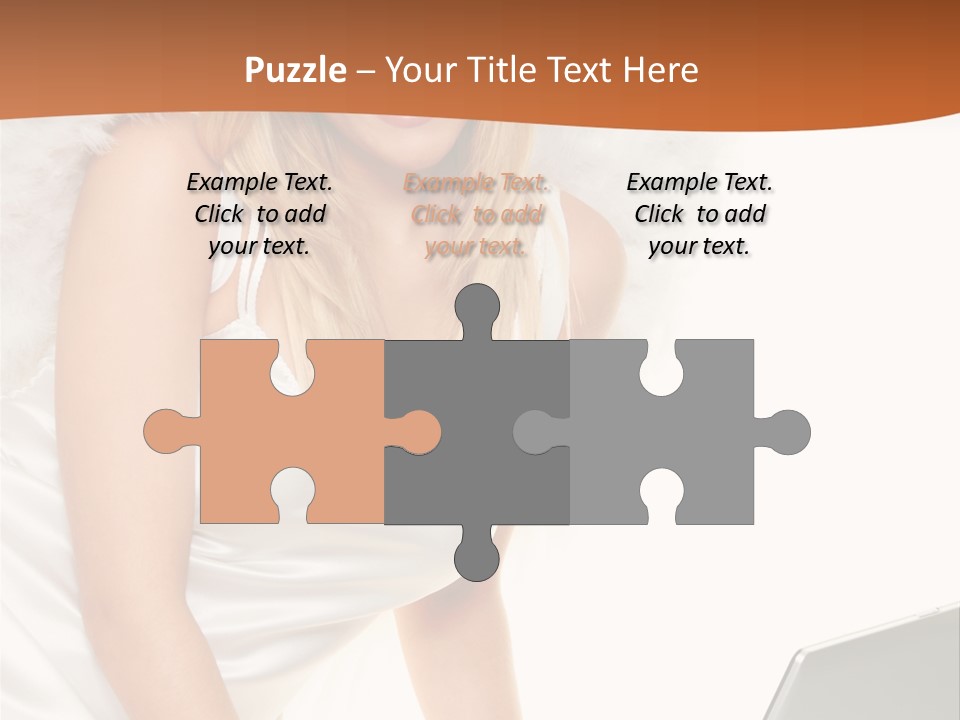 Anglo Peace Angel PowerPoint Template