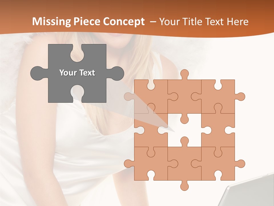 Anglo Peace Angel PowerPoint Template