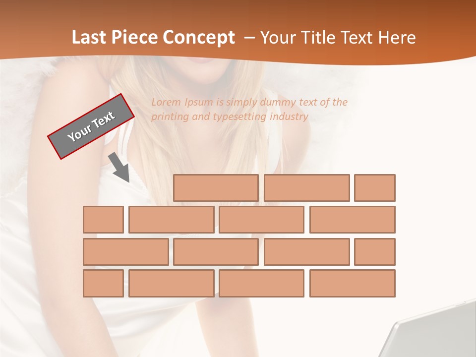 Anglo Peace Angel PowerPoint Template
