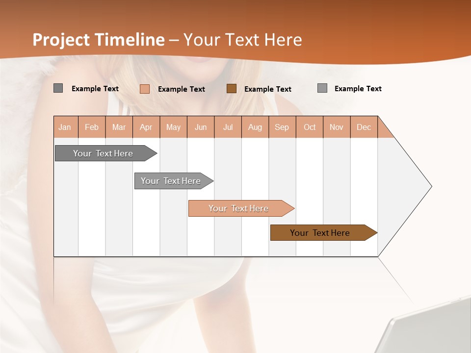 Anglo Peace Angel PowerPoint Template