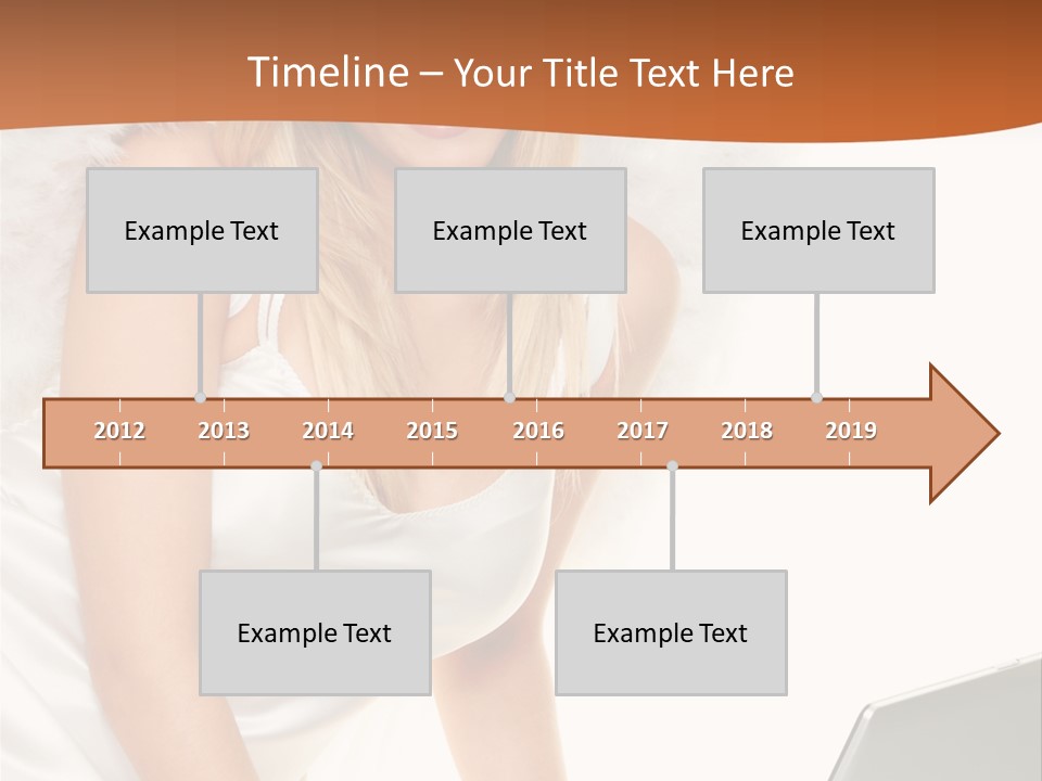 Anglo Peace Angel PowerPoint Template