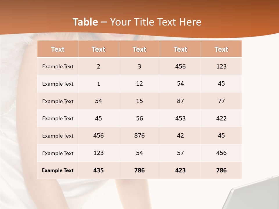 Anglo Peace Angel PowerPoint Template