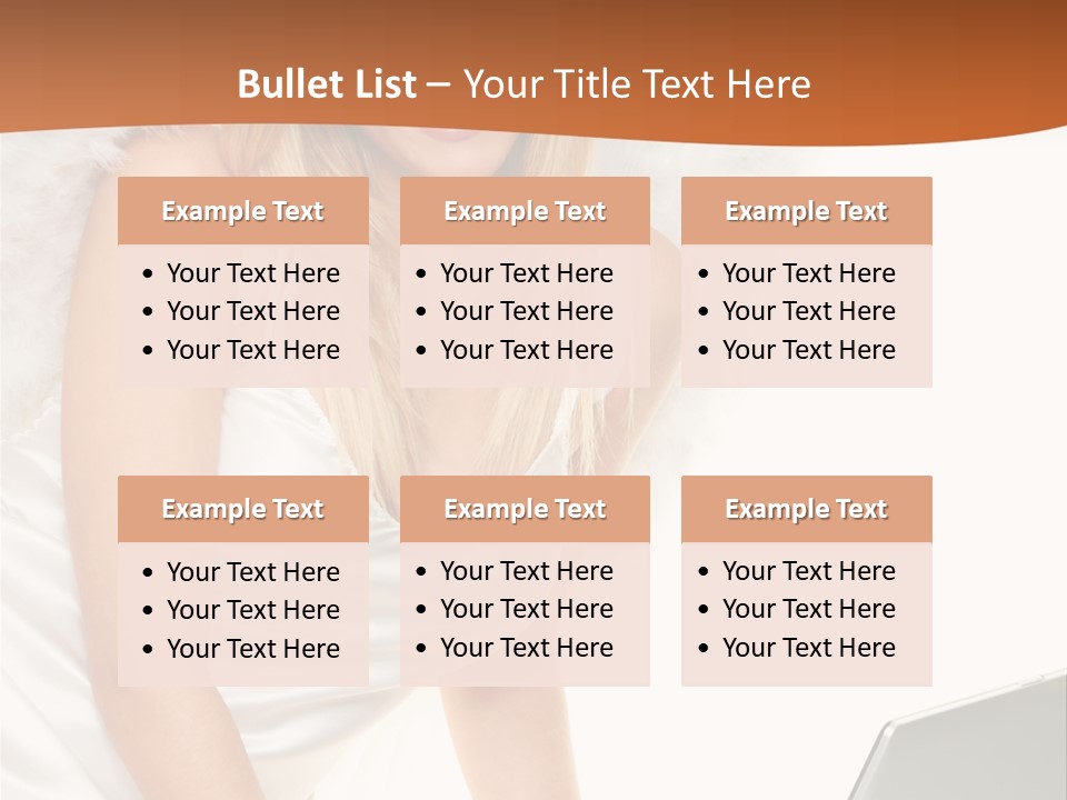 Anglo Peace Angel PowerPoint Template