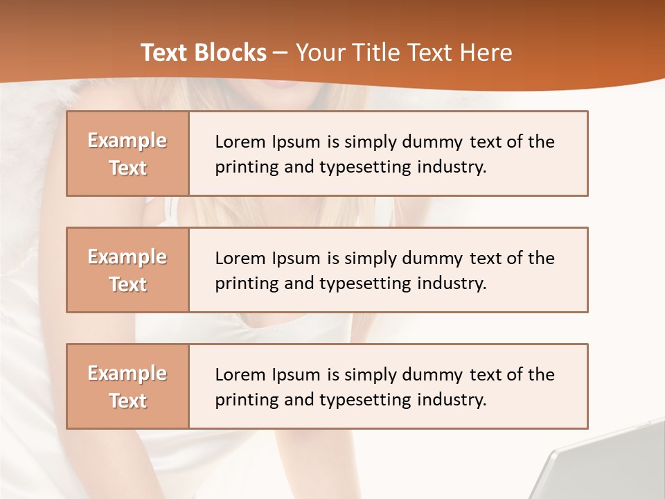 Anglo Peace Angel PowerPoint Template