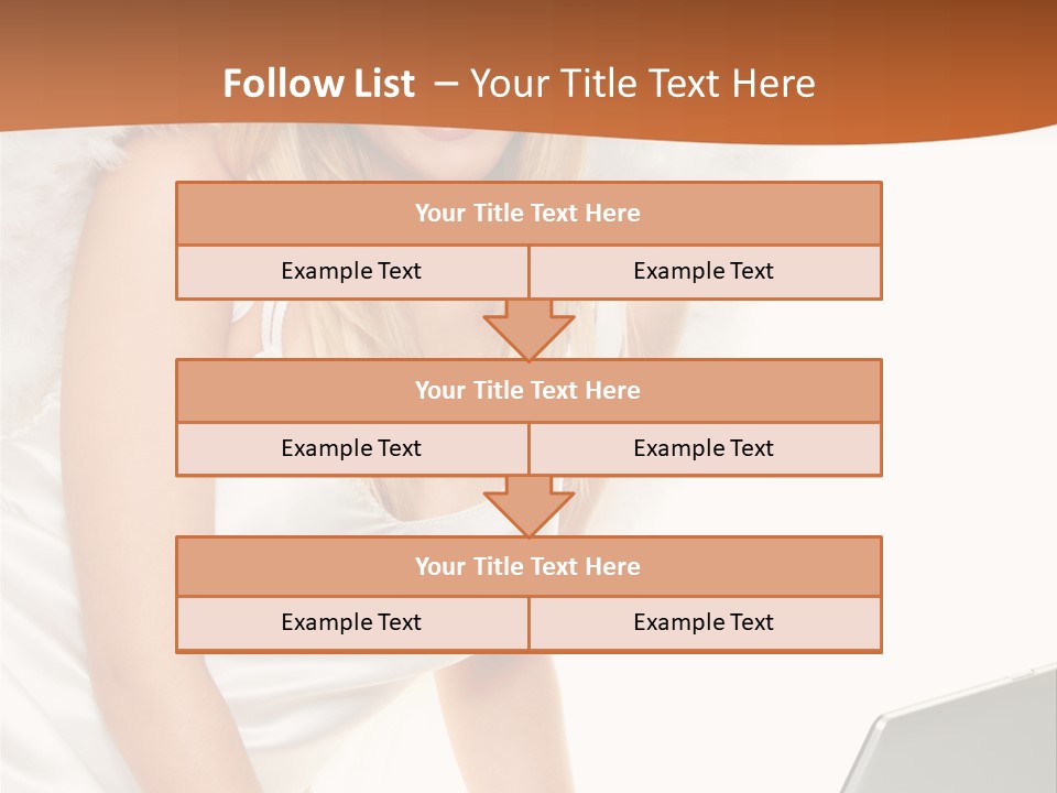 Anglo Peace Angel PowerPoint Template