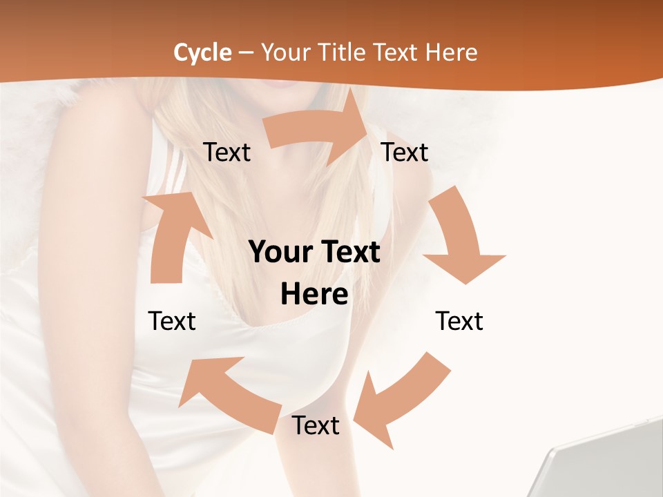 Anglo Peace Angel PowerPoint Template