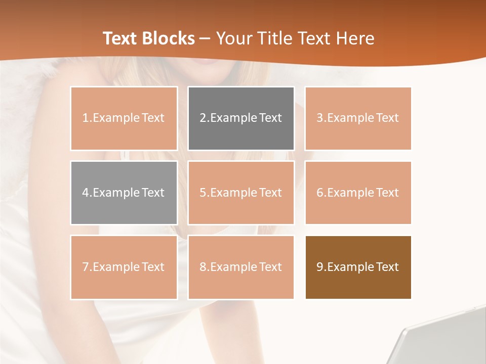 Anglo Peace Angel PowerPoint Template